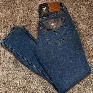 Levi’s 501 high waisted skinny jeans